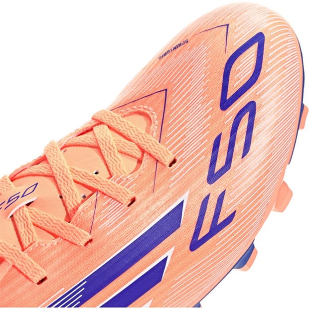 Orange/Blue - adidas - F50 Club Adults Firm Ground Football Boots