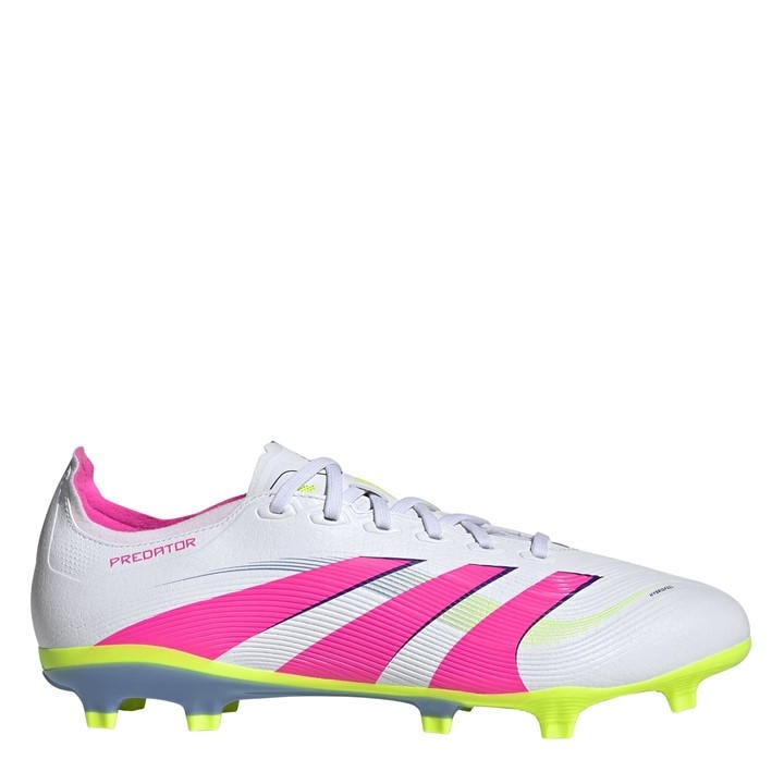 Adidas Men's White Predator League  Firm Ground Football Boots in Size 11.5, Sports Direct