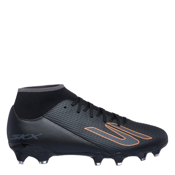 Skechers Men's Black Skx.2 Academy  High Firm Ground Football Boots in Size 10, Sports Direct
