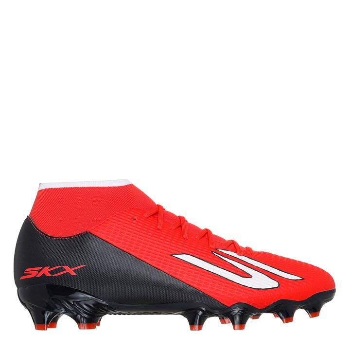 Skechers Men's Red Skx.2 Academy  High Firm Ground Football Boots in Size 11, Sports Direct