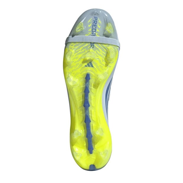 Blue/Yellow - adidas - Mens Predator Elite Fold-Over Tongue Firm Ground Football Boots