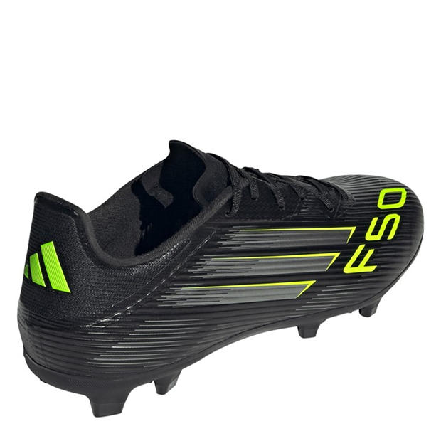Black/Lemon - adidas - F50 League Adults Firm Ground Football Boots