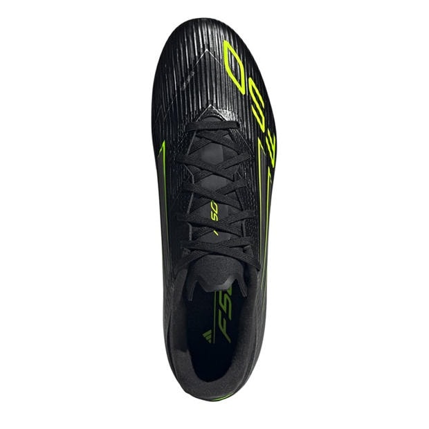 Black/Lemon - adidas - F50 League Adults Firm Ground Football Boots
