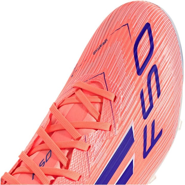 Orange/Blue - adidas - F50 League Adults Firm Ground Football Boots