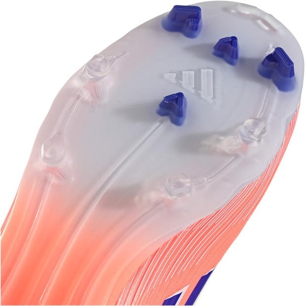 Orange/Blue - adidas - F50 League Adults Firm Ground Football Boots