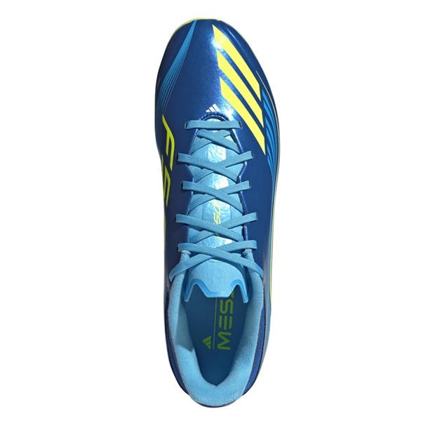 Blue/Yellow - adidas - F50 League Adults Firm Ground Football Boots