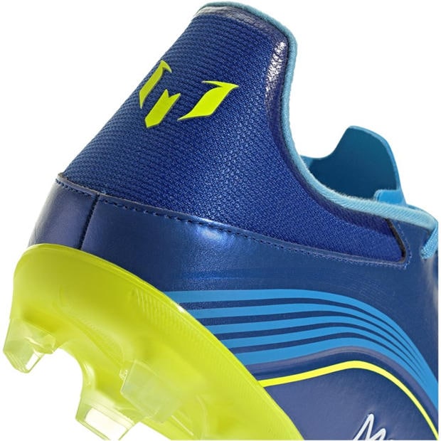 Blue/Yellow - adidas - F50 League Adults Firm Ground Football Boots