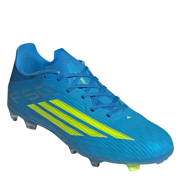Blue/Yellow - adidas - F50 League Adults Firm Ground Football Boots