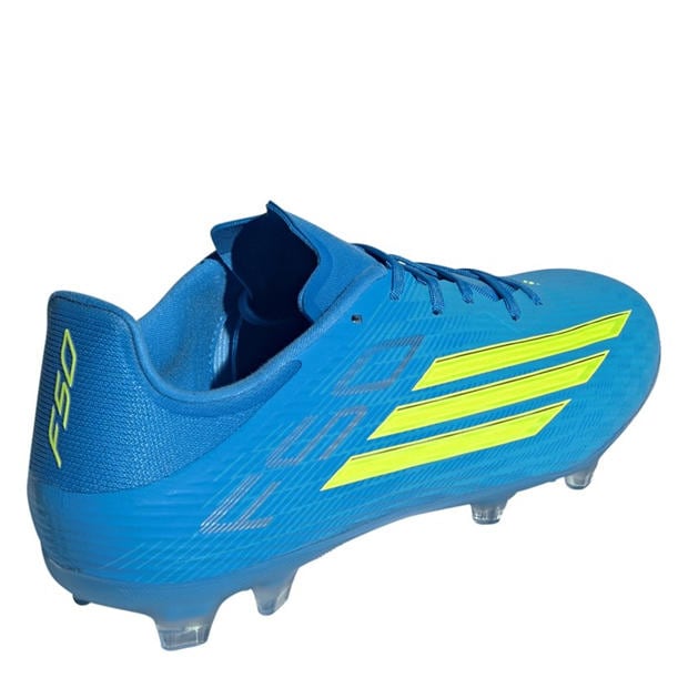 Blue/Yellow - adidas - F50 League Adults Firm Ground Football Boots