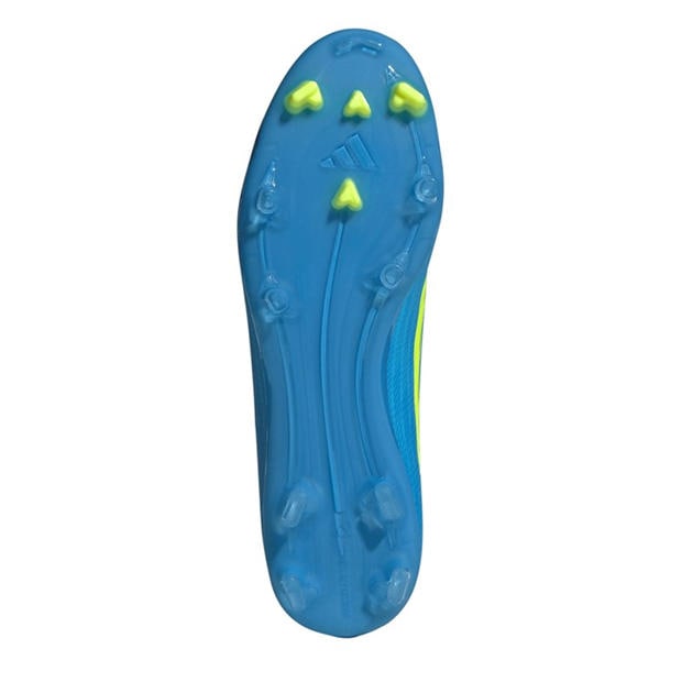 Blue/Yellow - adidas - F50 League Adults Firm Ground Football Boots
