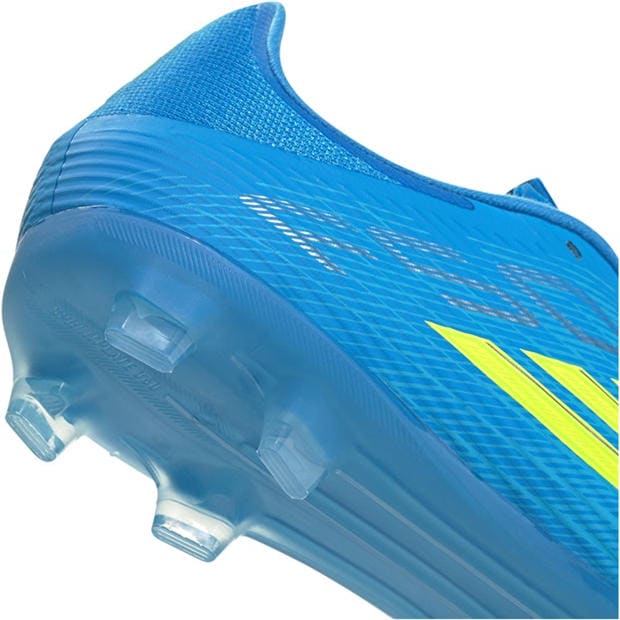 Blue/Yellow - adidas - F50 League Adults Firm Ground Football Boots