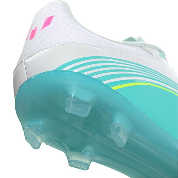 Wht/Pink/Blue - adidas - F50 League Adults Firm Ground Football Boots