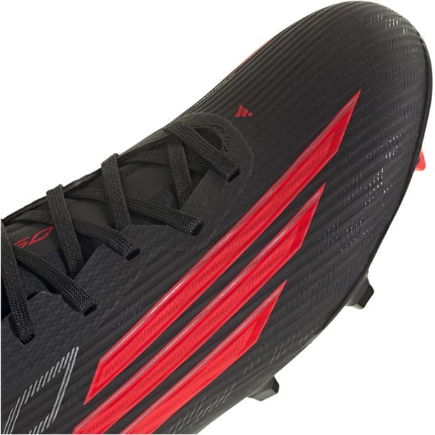 Black/Red - adidas - F50 League Adults Firm Ground Football Boots