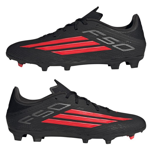 Black/Red - adidas - F50 League Adults Firm Ground Football Boots