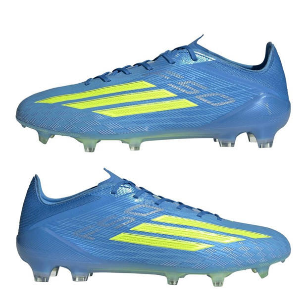 Blue/Yellow - adidas - F50 Elite Adults Firm Ground Football Boots