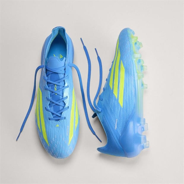 Blue/Yellow - adidas - F50 Elite Adults Firm Ground Football Boots