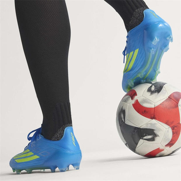 Blue/Yellow - adidas - F50 Elite Adults Firm Ground Football Boots