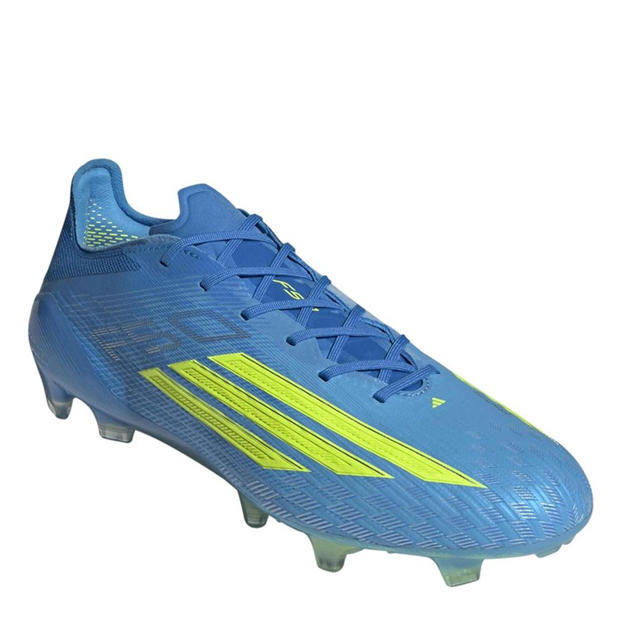 Blue/Yellow - adidas - F50 Elite Adults Firm Ground Football Boots