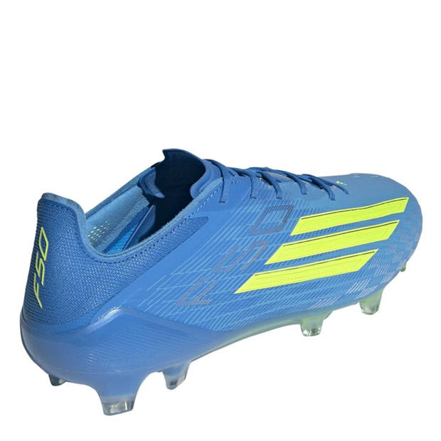 Blue/Yellow - adidas - F50 Elite Adults Firm Ground Football Boots