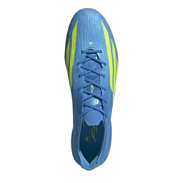 Blue/Yellow - adidas - F50 Elite Adults Firm Ground Football Boots