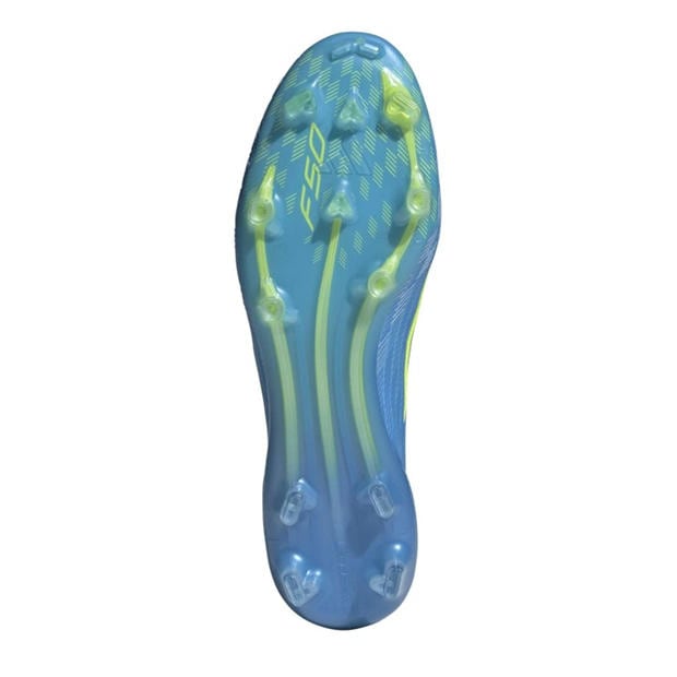 Blue/Yellow - adidas - F50 Elite Adults Firm Ground Football Boots