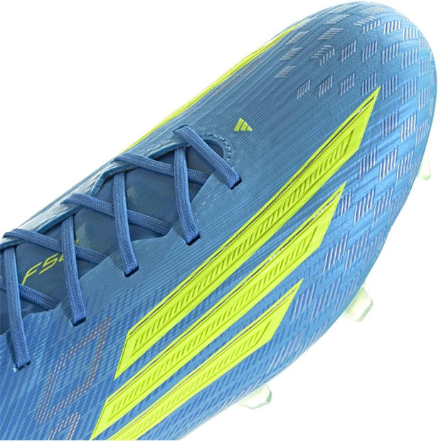 Blue/Yellow - adidas - F50 Elite Adults Firm Ground Football Boots
