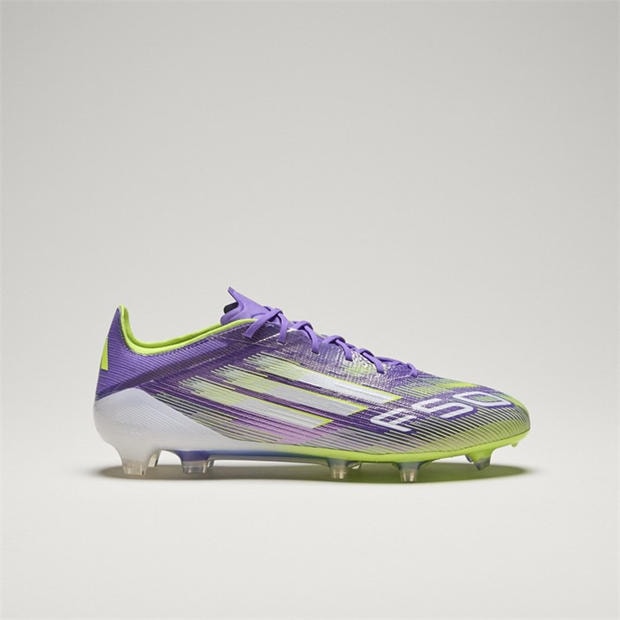 Purple/White - adidas - F50 Elite Adults Firm Ground Football Boots