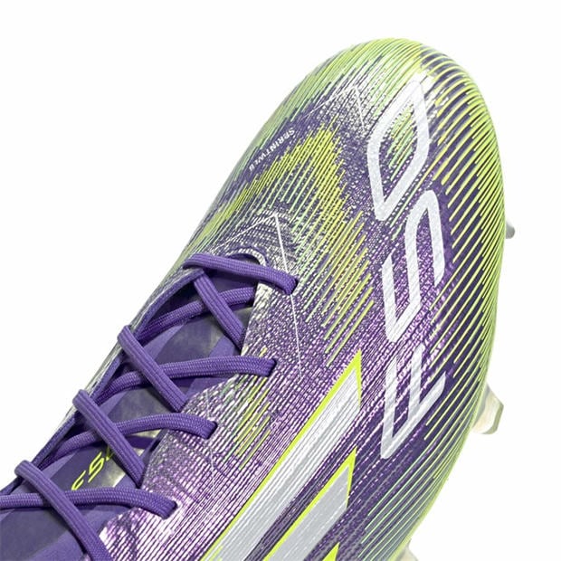 Purple/White - adidas - F50 Elite Adults Firm Ground Football Boots