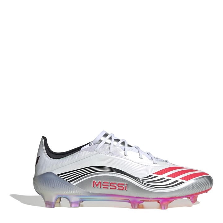 Adidas Men's White F50 Elite  Firm Ground Football Boots in Size 8.5, Sports Direct