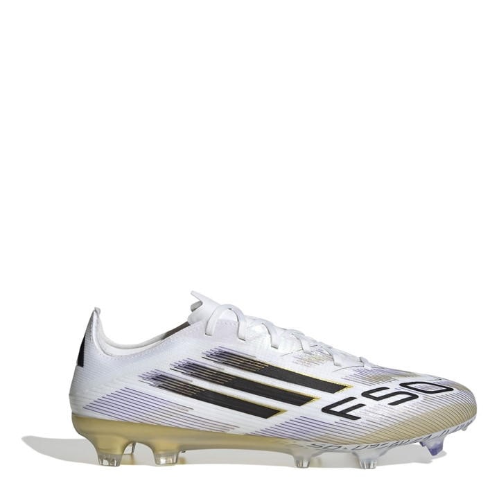 Adidas Men's White F50 Pro  Firm Ground Football Boots in Size 10, Sports Direct