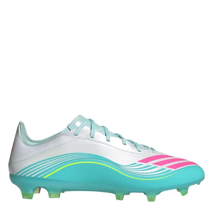 Adidas F50 Pro Adults Firm Ground Football Boots White Size 9 (43.3) - Image 3