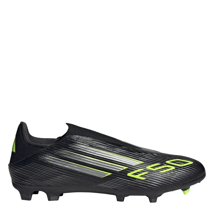 Adidas Men's Black F50 League Laceless  Firm Ground Football Boots in Size 6, Sports Direct
