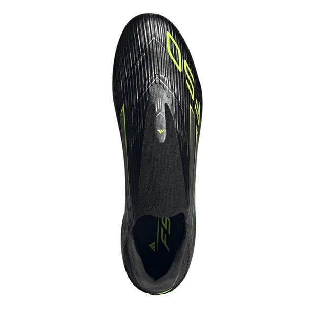Черно/Лимон - adidas - F50 League Laceless Adults Firm Ground Football Boots
