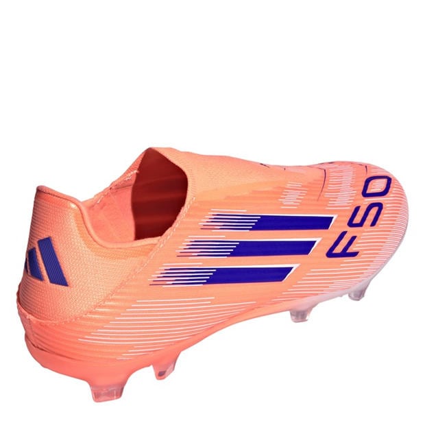 Оранжево/Синьо - adidas - F50 League Laceless Adults Firm Ground Football Boots