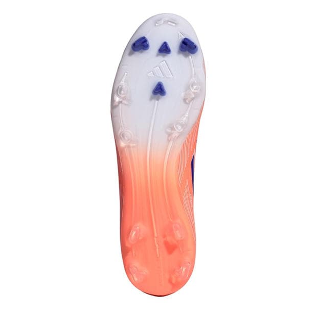Оранжево/Синьо - adidas - F50 League Laceless Adults Firm Ground Football Boots
