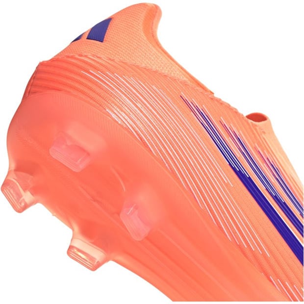 Оранжево/Синьо - adidas - F50 League Laceless Adults Firm Ground Football Boots