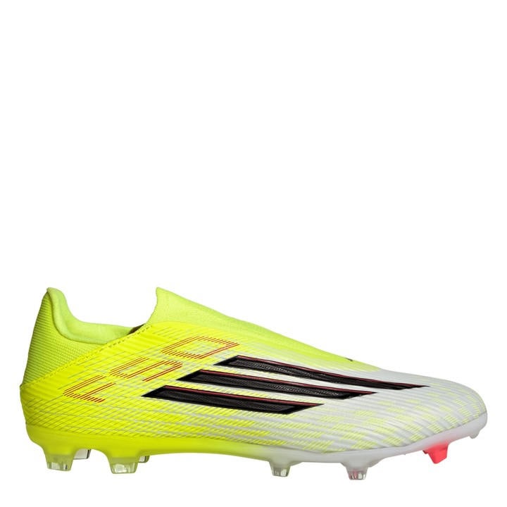 Adidas Men's Yellow F50 League Laceless Firm Ground Football Boots in Size 12, Sports Direct
