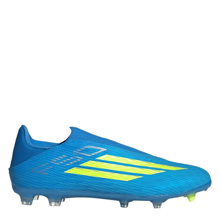 Adidas Men's Blue F50 League Laceless  Firm Ground Football Boots in Size 10, Sports Direct