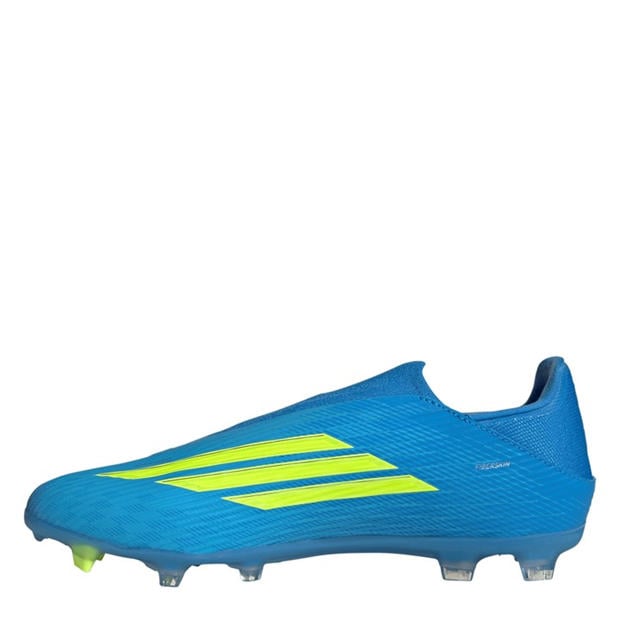Blue/Yellow - adidas - F50 League Laceless Adults Firm Ground Football Boots