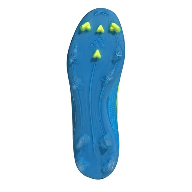 Blue/Yellow - adidas - F50 League Laceless Adults Firm Ground Football Boots
