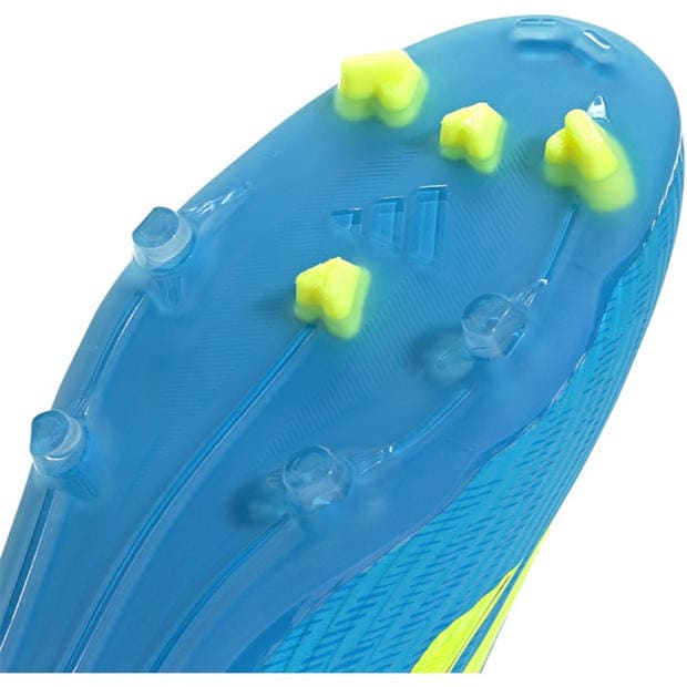 Blue/Yellow - adidas - F50 League Laceless Adults Firm Ground Football Boots