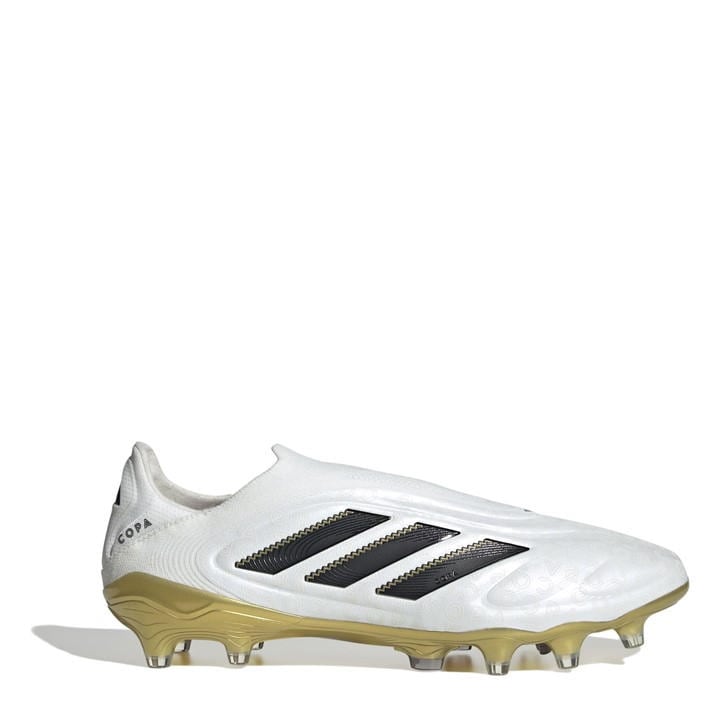 Adidas Men's White Copa Pure 3 Elite Laceless Adults Firm Ground Football Boots Size 10.5