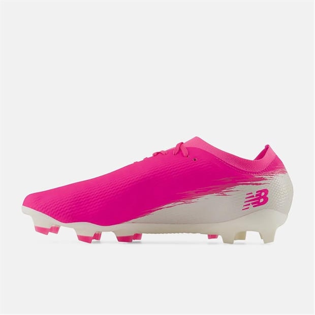 Pink/White - New Balance - Men's Furon .3 Firm Ground Football Boots