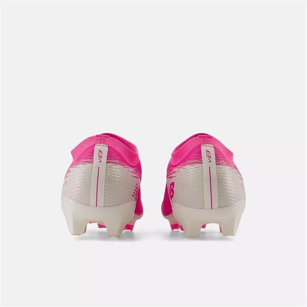 Pink/White - New Balance - Men's Furon .3 Firm Ground Football Boots