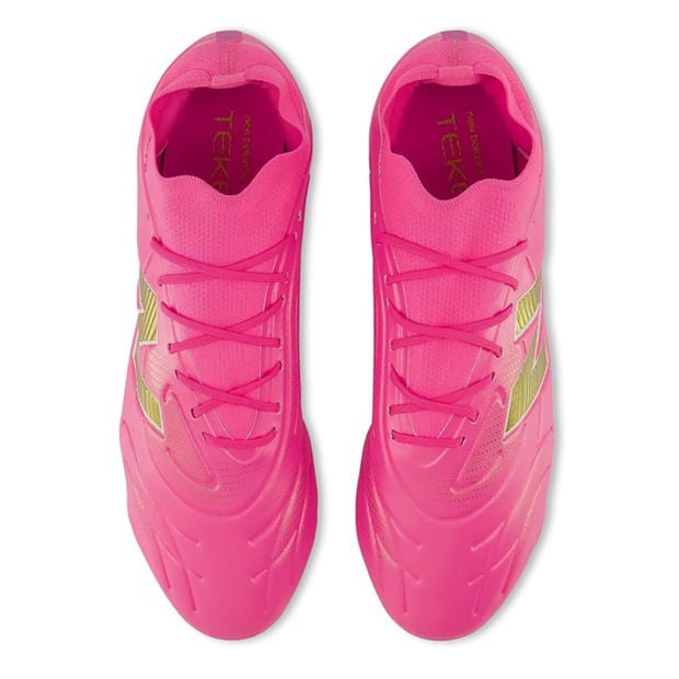 Pink/White - New Balance - Men's Tekela .3 Tekela Firm Ground Football Boots