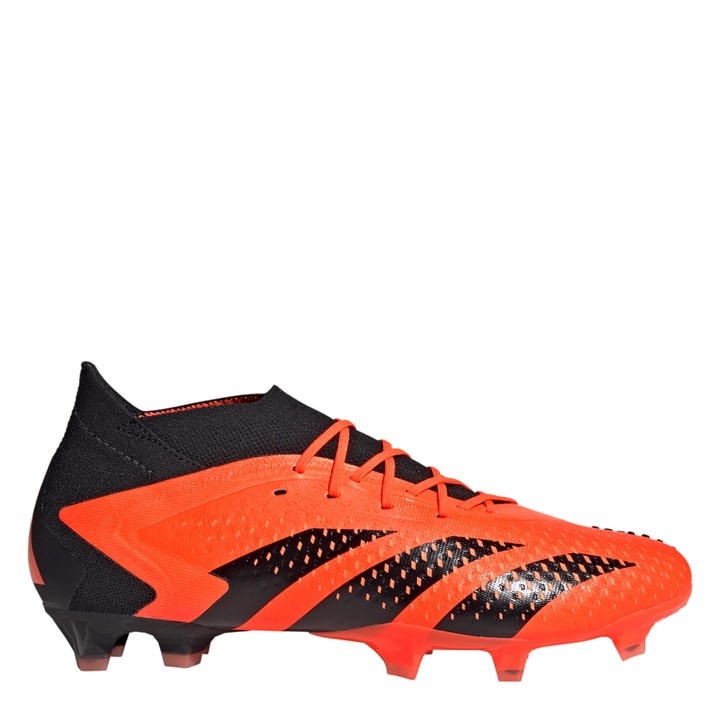 Adidas Men's Orange Predator .1 Firm Ground Football Boots in Size 8, Sports Direct