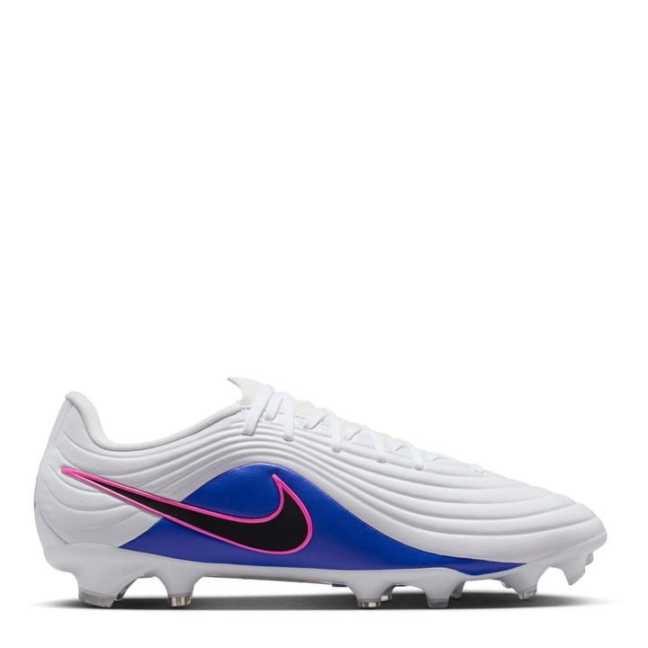 Nike Men's White Tiempo Academy  Firm Ground Football Boots in Size 9.5, Sports Direct