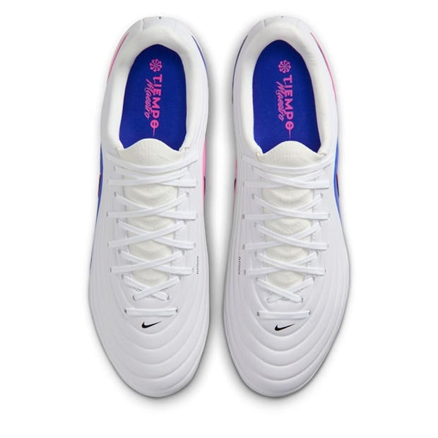 Blue/Wht/Pink - Nike - Tiempo Academy Adults Firm Ground Football Boots