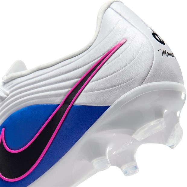 Blue/Wht/Pink - Nike - Tiempo Academy Adults Firm Ground Football Boots