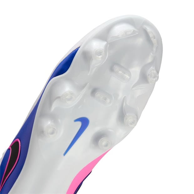Blue/Wht/Pink - Nike - Tiempo Academy Adults Firm Ground Football Boots